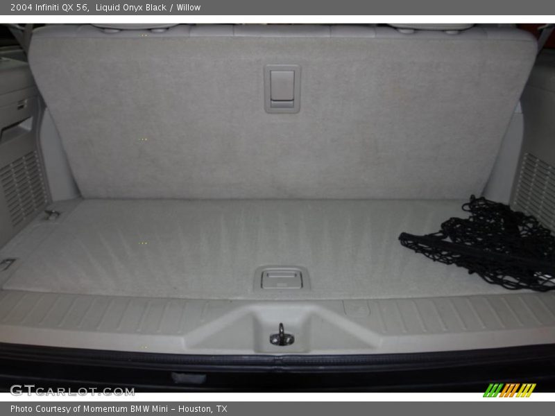 Liquid Onyx Black / Willow 2004 Infiniti QX 56
