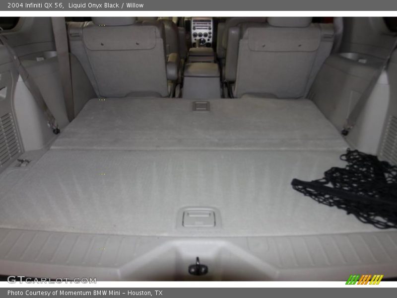 Liquid Onyx Black / Willow 2004 Infiniti QX 56