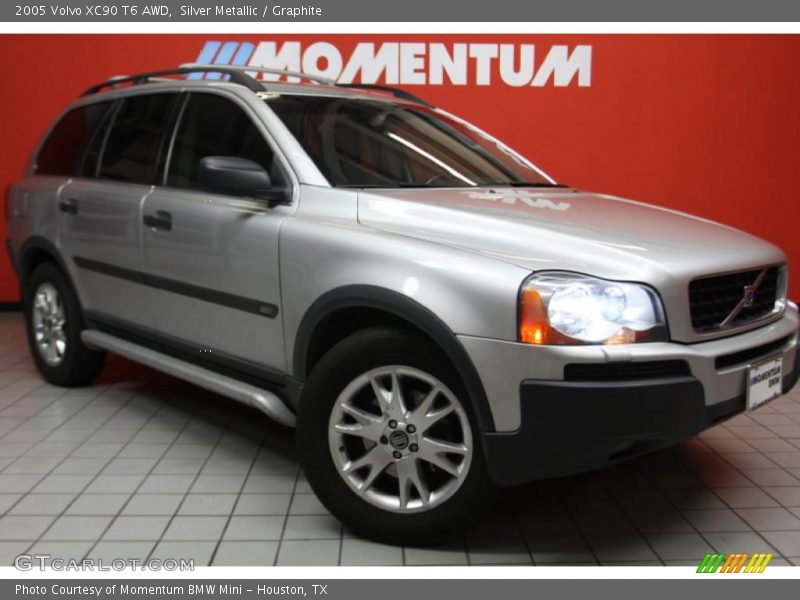 Silver Metallic / Graphite 2005 Volvo XC90 T6 AWD