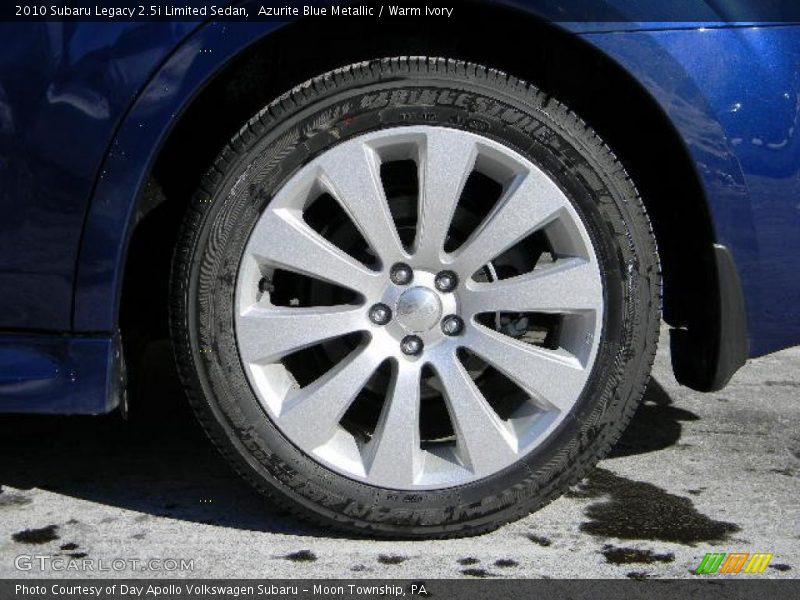  2010 Legacy 2.5i Limited Sedan Wheel