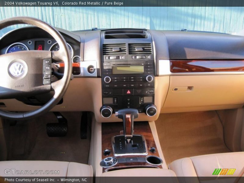 Colorado Red Metallic / Pure Beige 2004 Volkswagen Touareg V6