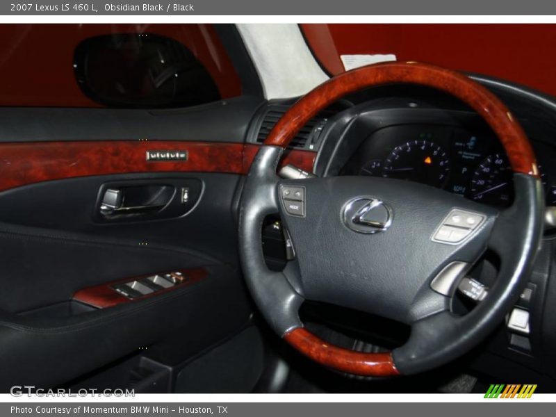 Obsidian Black / Black 2007 Lexus LS 460 L