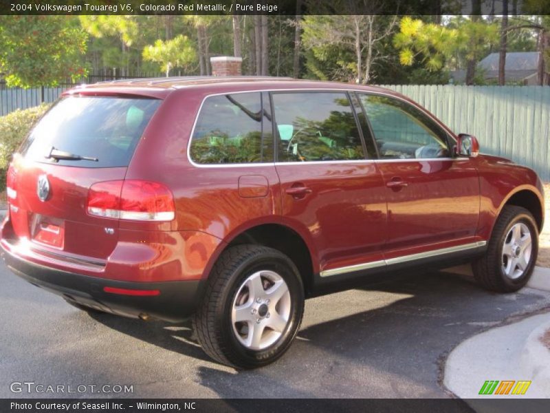 Colorado Red Metallic / Pure Beige 2004 Volkswagen Touareg V6