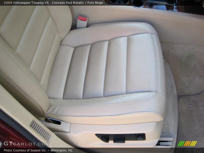 Colorado Red Metallic / Pure Beige 2004 Volkswagen Touareg V6