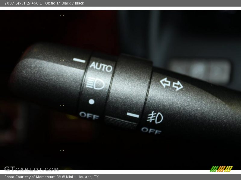 Obsidian Black / Black 2007 Lexus LS 460 L
