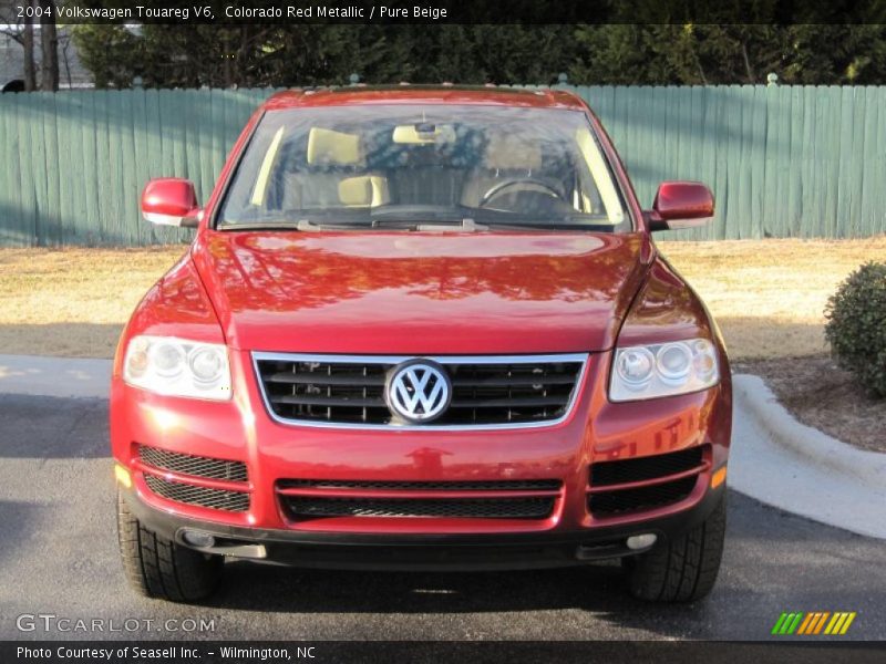 Colorado Red Metallic / Pure Beige 2004 Volkswagen Touareg V6