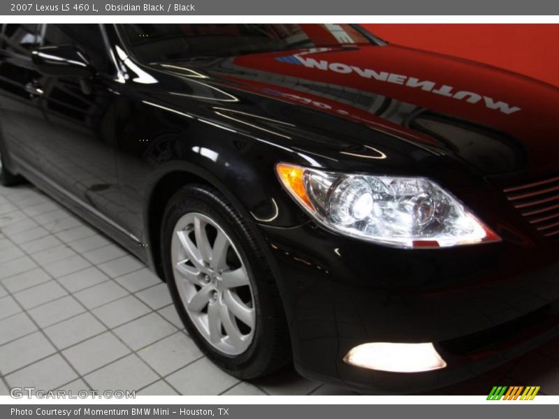 Obsidian Black / Black 2007 Lexus LS 460 L