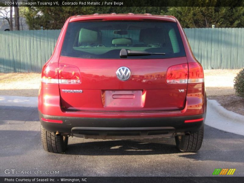 Colorado Red Metallic / Pure Beige 2004 Volkswagen Touareg V6