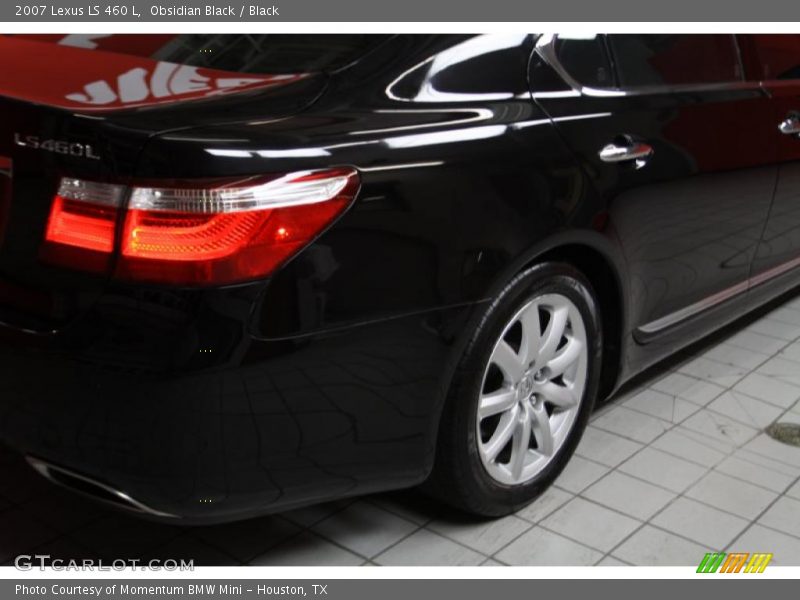 Obsidian Black / Black 2007 Lexus LS 460 L