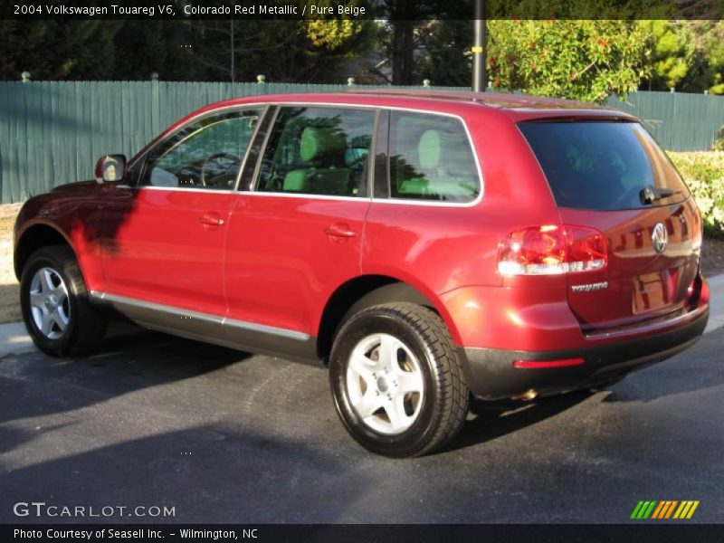 Colorado Red Metallic / Pure Beige 2004 Volkswagen Touareg V6