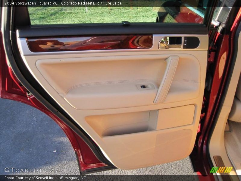 Colorado Red Metallic / Pure Beige 2004 Volkswagen Touareg V6