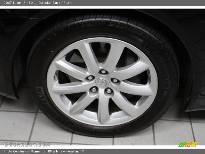 Obsidian Black / Black 2007 Lexus LS 460 L