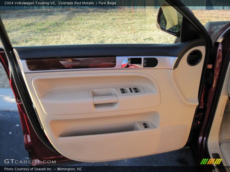 Colorado Red Metallic / Pure Beige 2004 Volkswagen Touareg V6