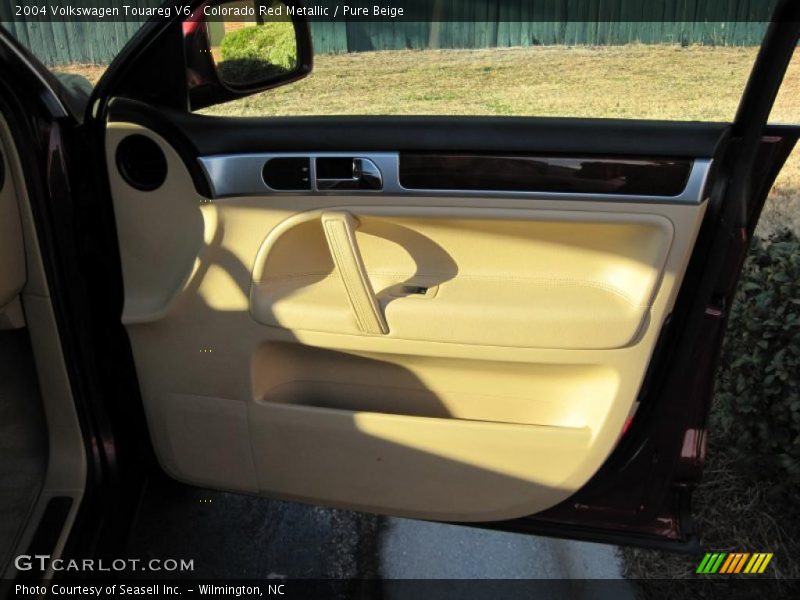 Colorado Red Metallic / Pure Beige 2004 Volkswagen Touareg V6