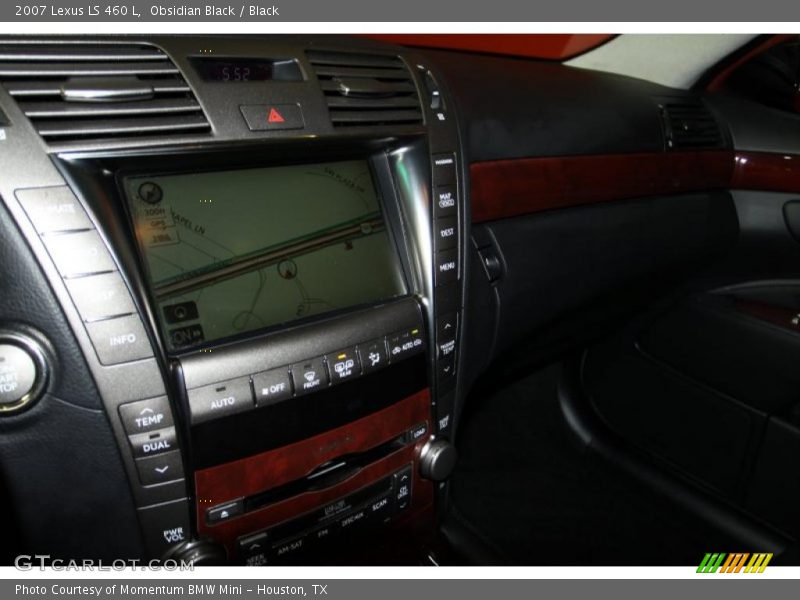 Obsidian Black / Black 2007 Lexus LS 460 L