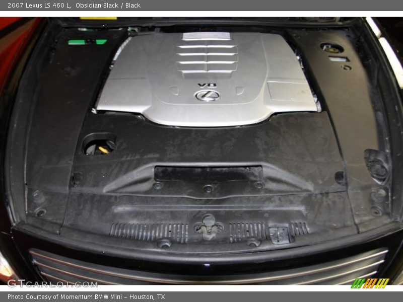 Obsidian Black / Black 2007 Lexus LS 460 L