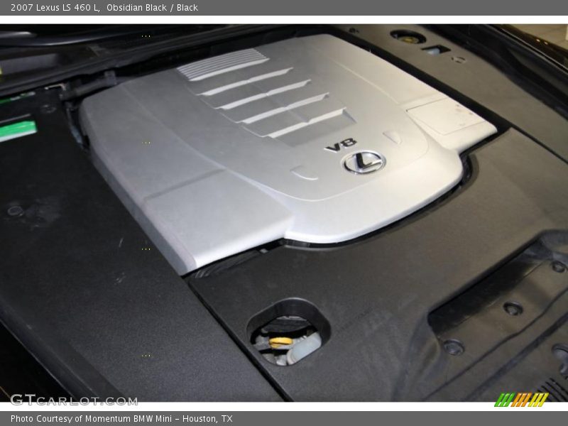 Obsidian Black / Black 2007 Lexus LS 460 L