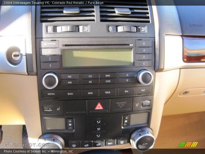 Colorado Red Metallic / Pure Beige 2004 Volkswagen Touareg V6