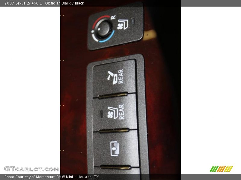 Obsidian Black / Black 2007 Lexus LS 460 L