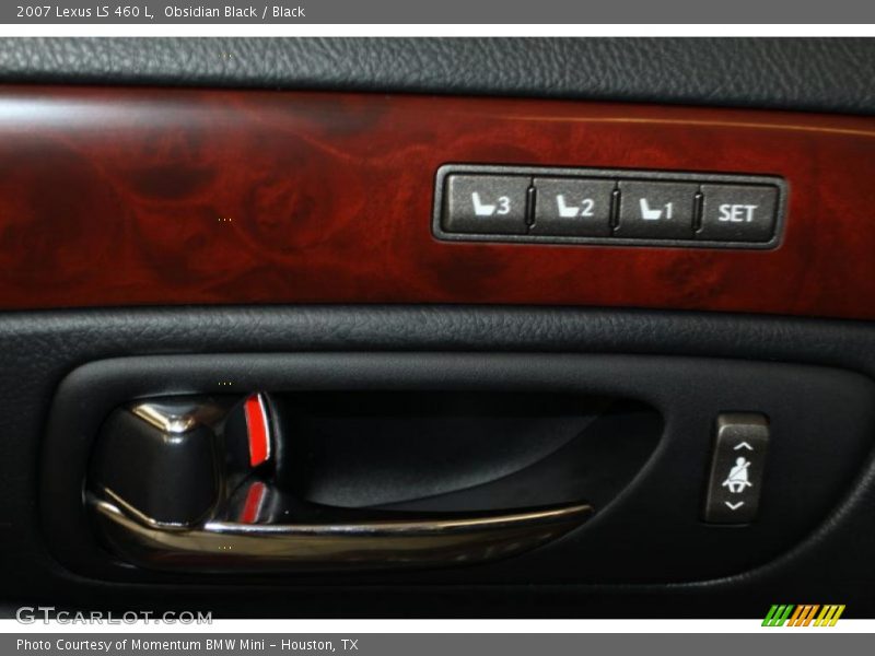 Obsidian Black / Black 2007 Lexus LS 460 L