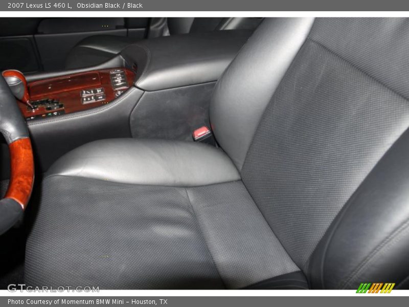 Obsidian Black / Black 2007 Lexus LS 460 L