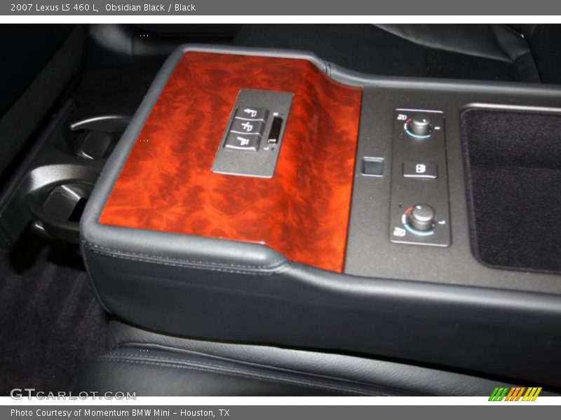 Obsidian Black / Black 2007 Lexus LS 460 L