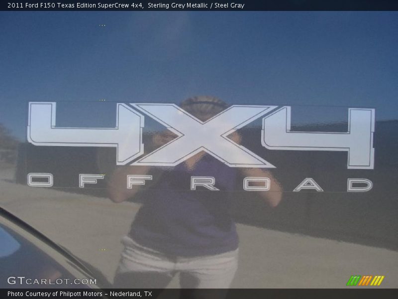 Sterling Grey Metallic / Steel Gray 2011 Ford F150 Texas Edition SuperCrew 4x4