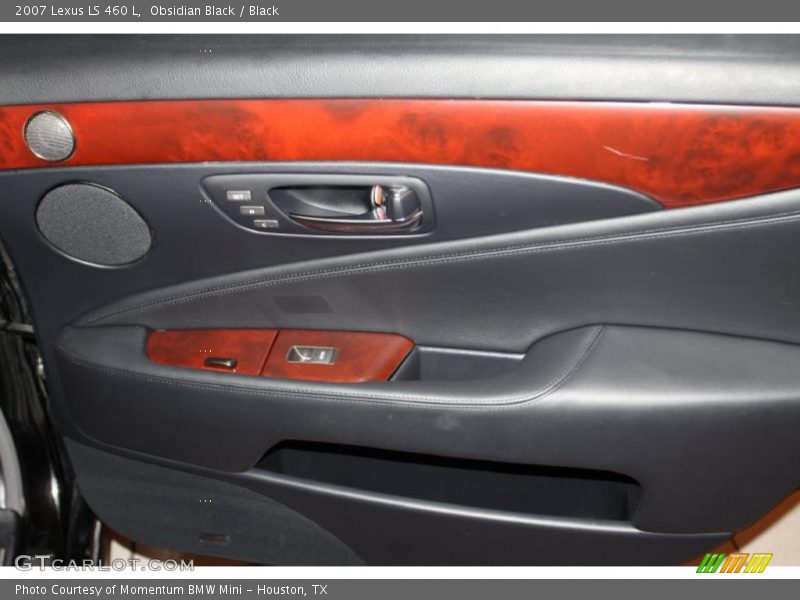 Obsidian Black / Black 2007 Lexus LS 460 L