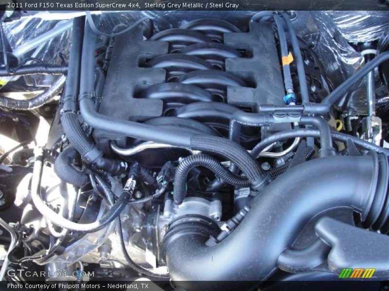  2011 F150 Texas Edition SuperCrew 4x4 Engine - 5.0 Liter Flex-Fuel DOHC 32-Valve Ti-VCT V8