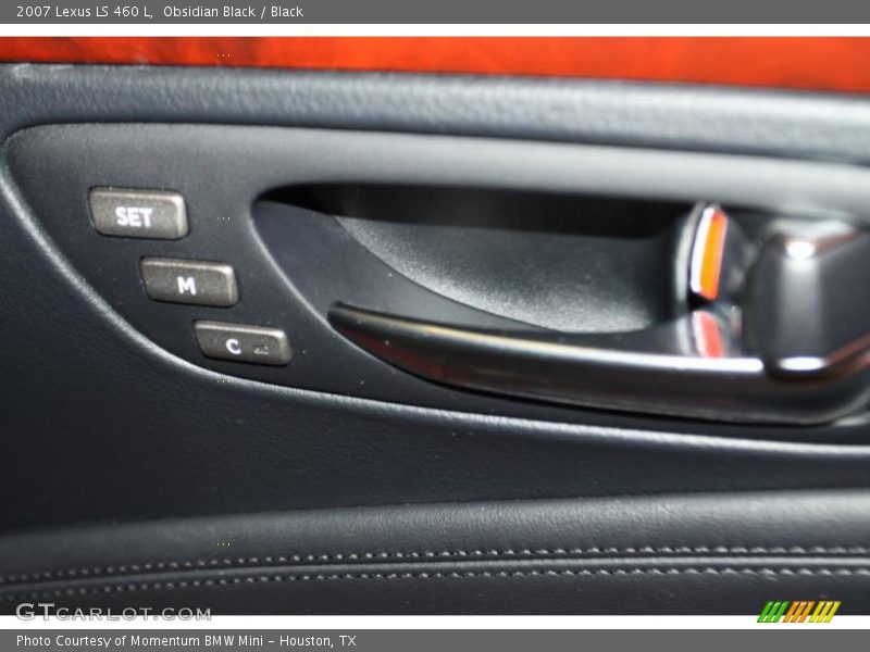 Obsidian Black / Black 2007 Lexus LS 460 L