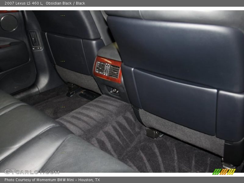 Obsidian Black / Black 2007 Lexus LS 460 L
