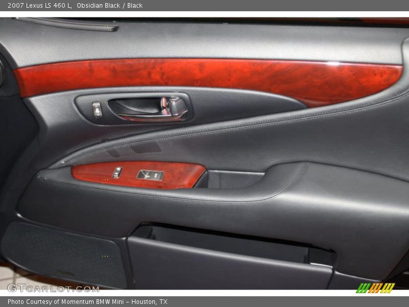 Obsidian Black / Black 2007 Lexus LS 460 L