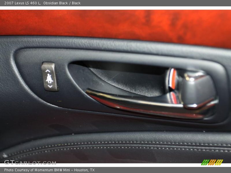 Obsidian Black / Black 2007 Lexus LS 460 L