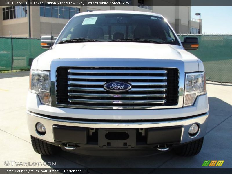 Oxford White / Steel Gray 2011 Ford F150 Texas Edition SuperCrew 4x4
