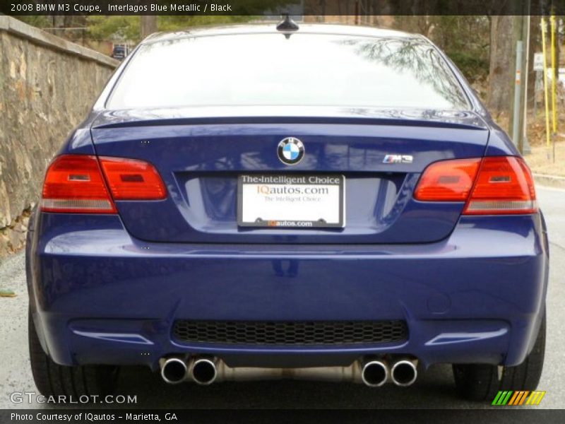  2008 M3 Coupe Interlagos Blue Metallic