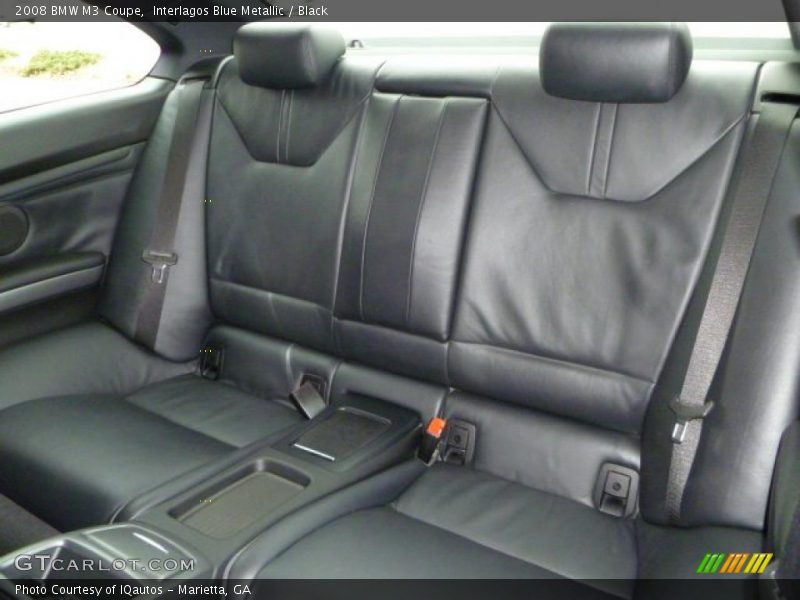 Interlagos Blue Metallic / Black 2008 BMW M3 Coupe