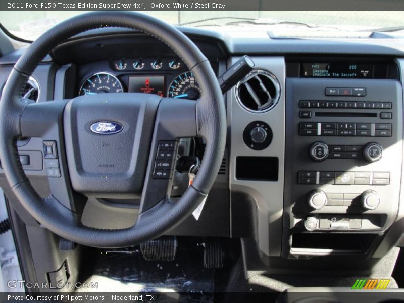 Dashboard of 2011 F150 Texas Edition SuperCrew 4x4