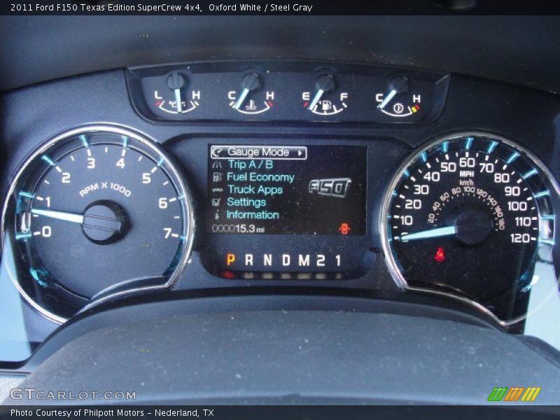  2011 F150 Texas Edition SuperCrew 4x4 Texas Edition SuperCrew 4x4 Gauges