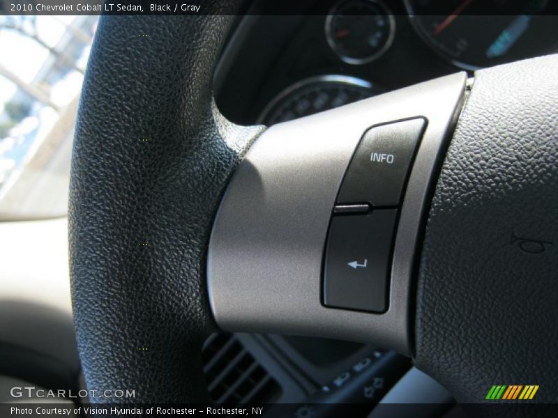 Black / Gray 2010 Chevrolet Cobalt LT Sedan