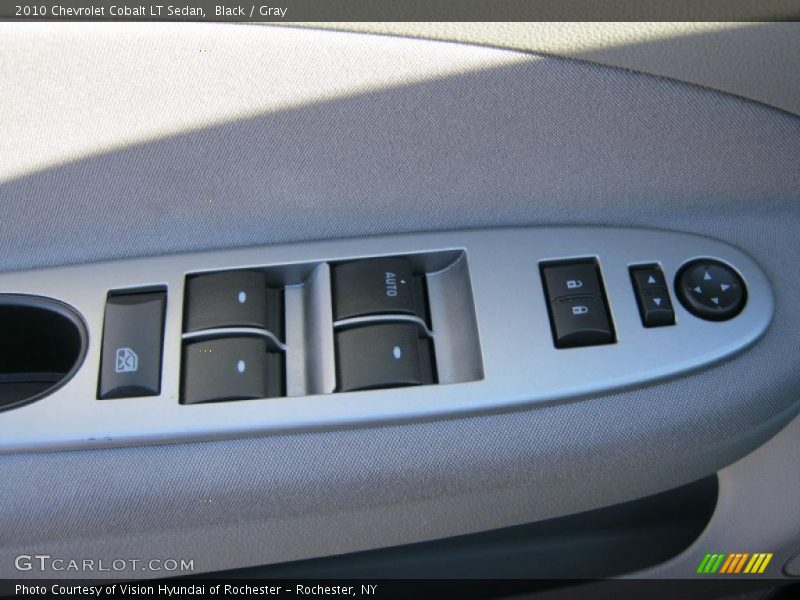 Black / Gray 2010 Chevrolet Cobalt LT Sedan