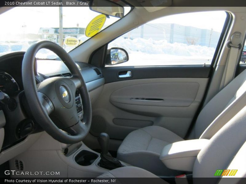 Black / Gray 2010 Chevrolet Cobalt LT Sedan