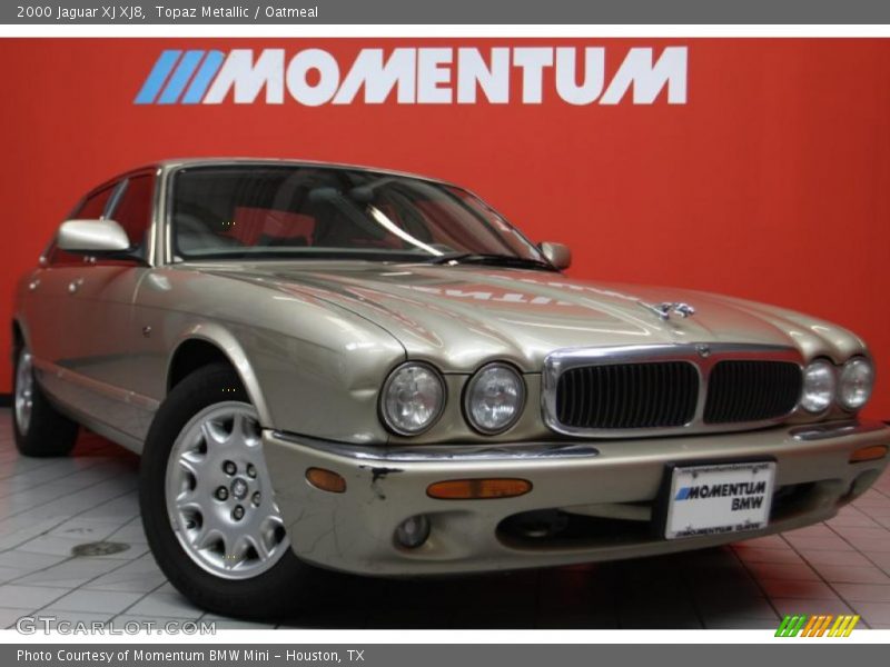 Topaz Metallic / Oatmeal 2000 Jaguar XJ XJ8