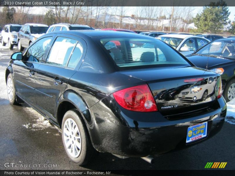 Black / Gray 2010 Chevrolet Cobalt LT Sedan