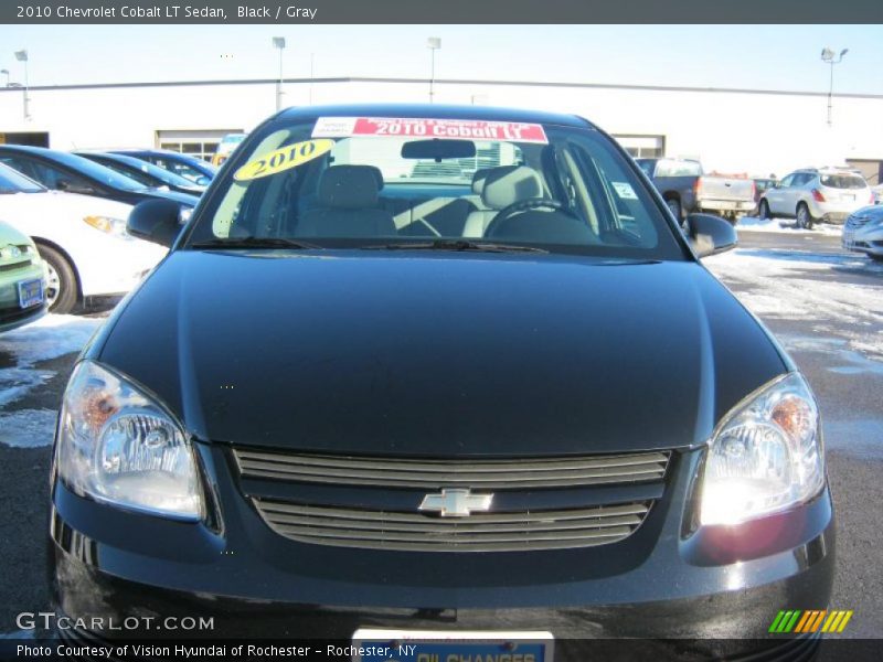Black / Gray 2010 Chevrolet Cobalt LT Sedan