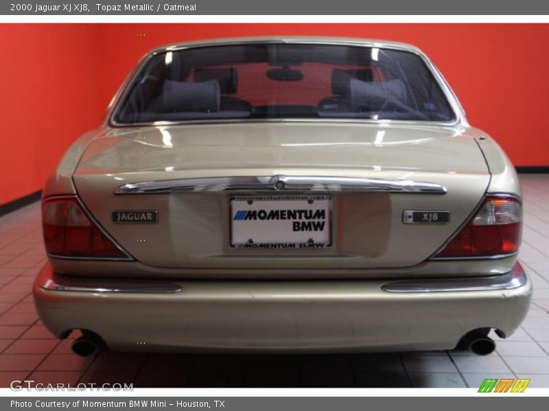 Topaz Metallic / Oatmeal 2000 Jaguar XJ XJ8