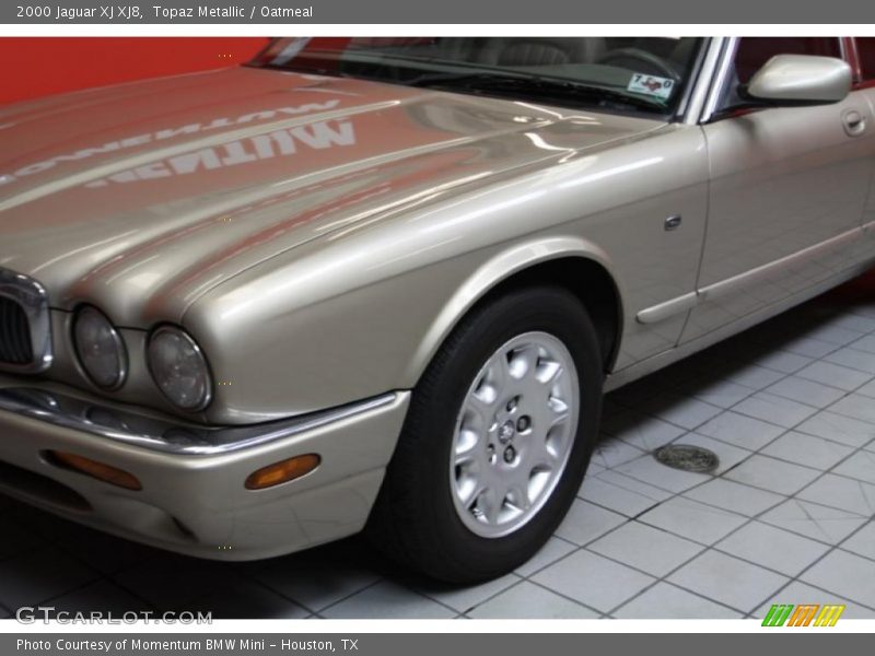 Topaz Metallic / Oatmeal 2000 Jaguar XJ XJ8