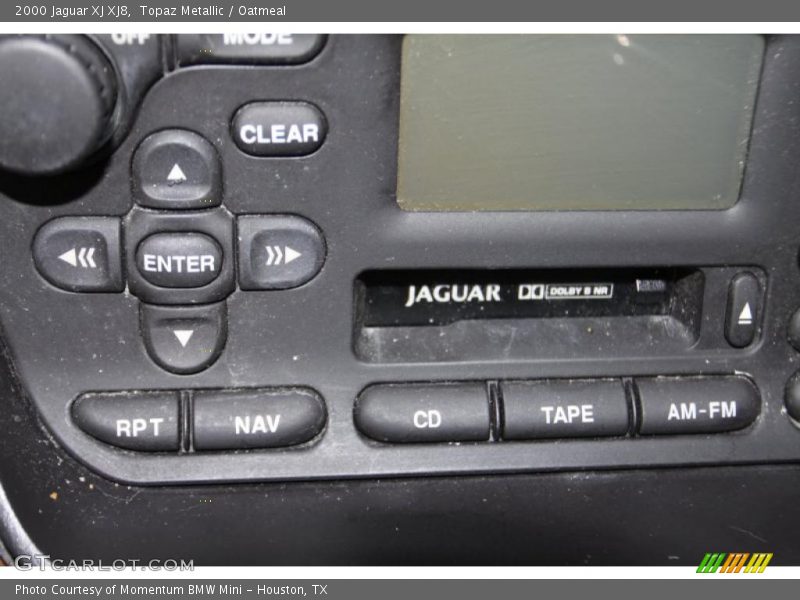 Controls of 2000 XJ XJ8