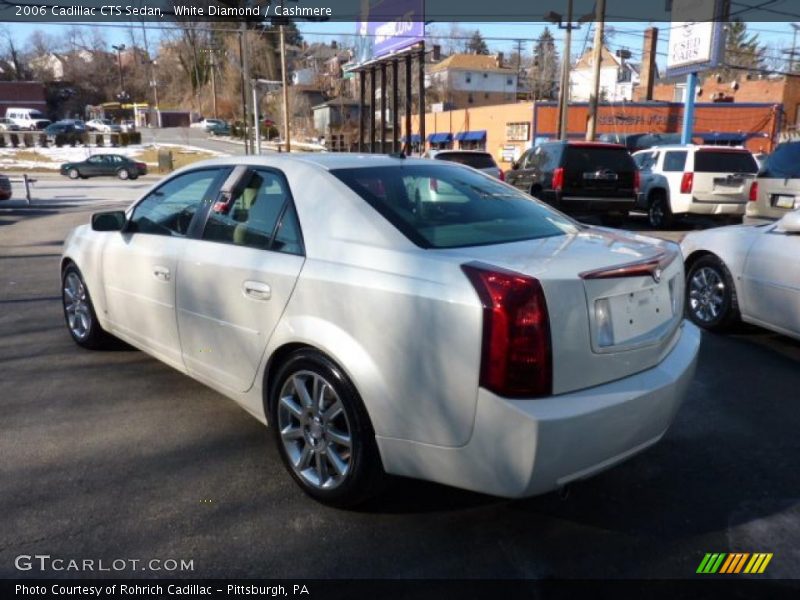 White Diamond / Cashmere 2006 Cadillac CTS Sedan