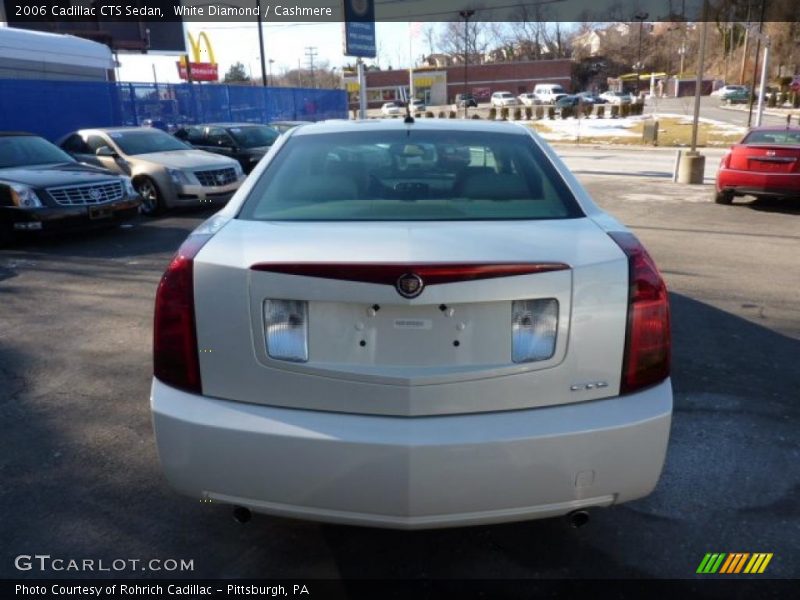 White Diamond / Cashmere 2006 Cadillac CTS Sedan
