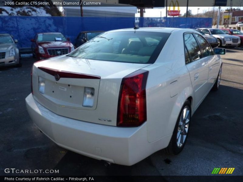 White Diamond / Cashmere 2006 Cadillac CTS Sedan